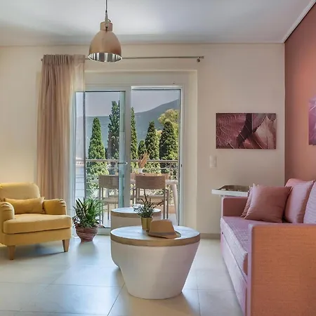 Villa Deluxe Kefalonia Perla 1 Bedroom Pool Sea View Karavomilos