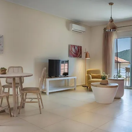 Villa Deluxe Kefalonia Perla 1 Bedroom Pool Sea View Karavomilos